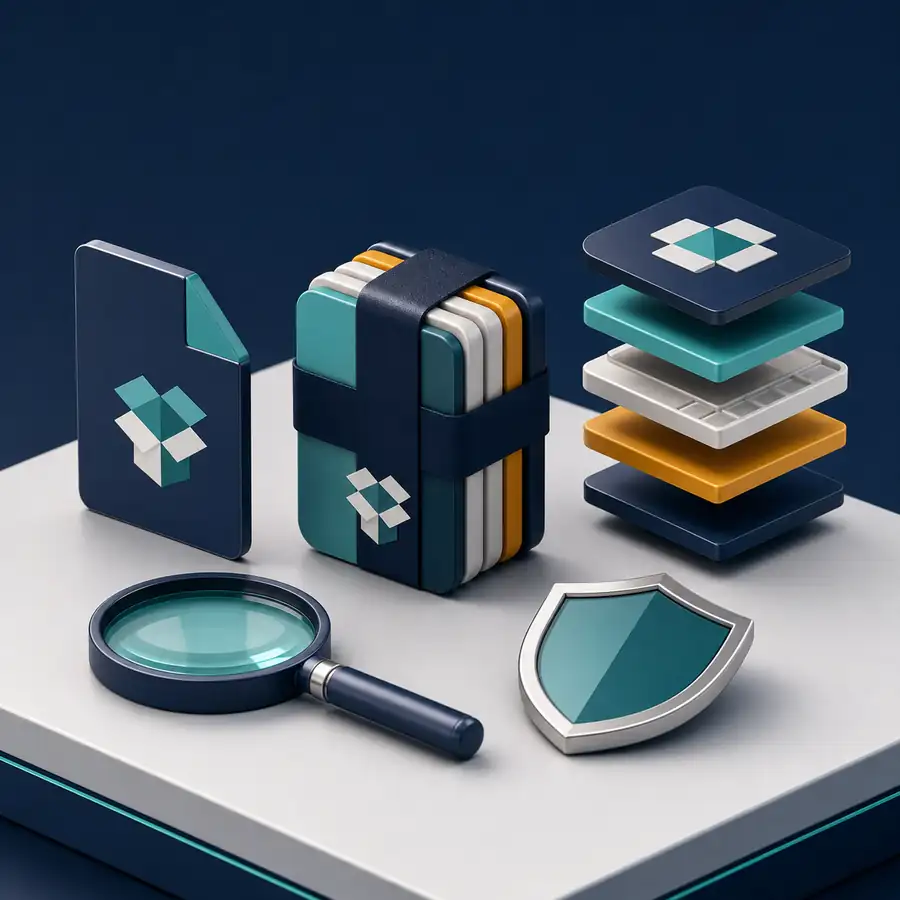 رسم توضيحي لفحص APK وXAPK والحزم المقسمة