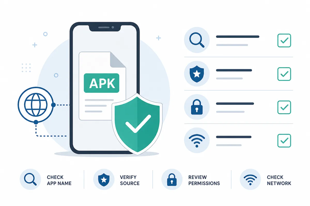 APK safety checklist before installing Cinemana on TV
