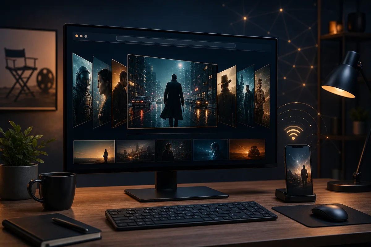 Konzept Kino am PC