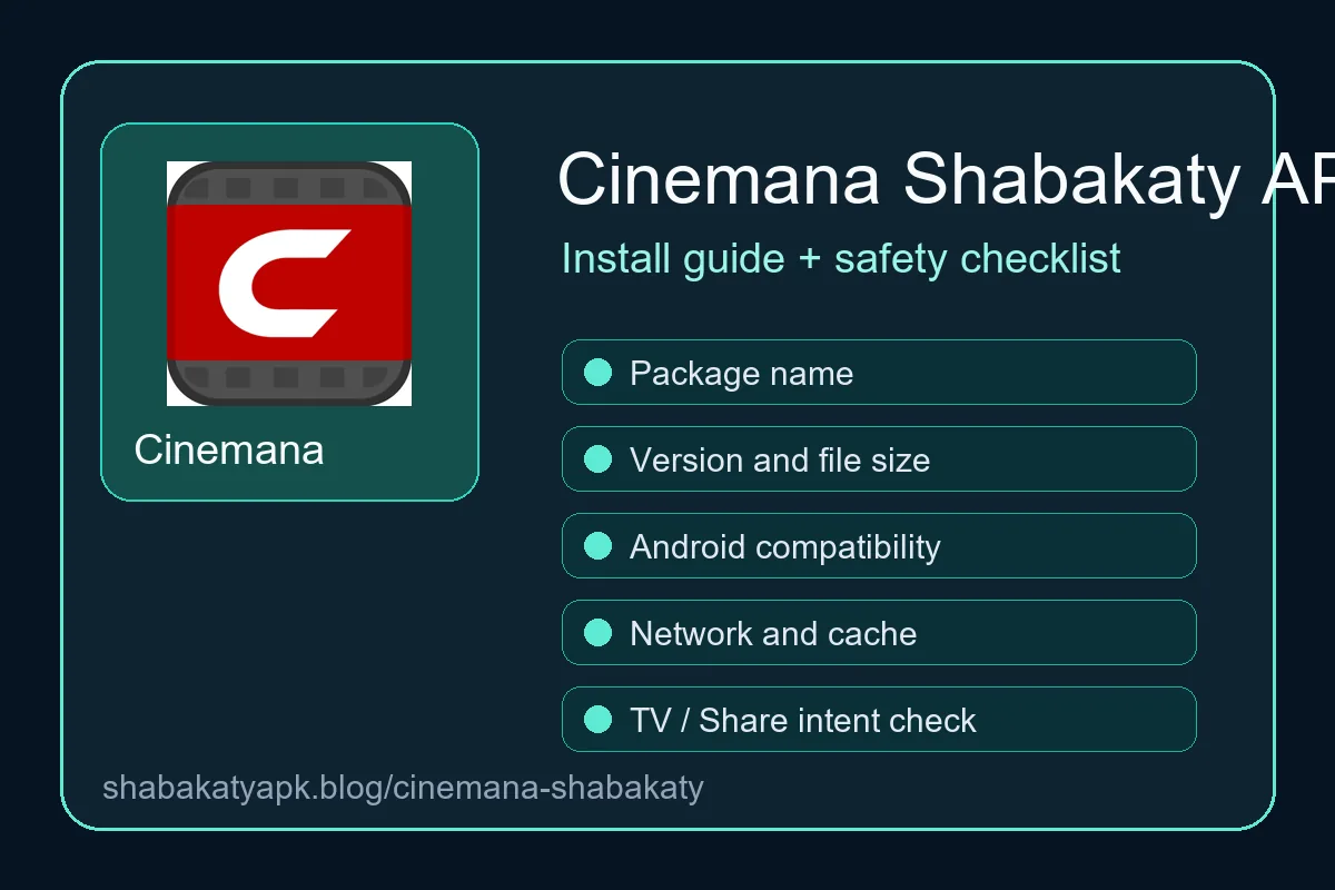 Cinemana TV compatibility guide graphic